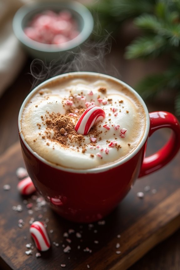 peppermint infused bulletproof coffee