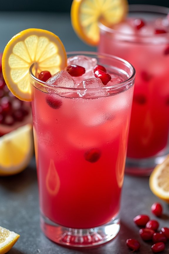 pomegranate pink lemonade recipe