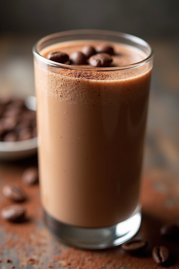 protein rich mocha shake recipe