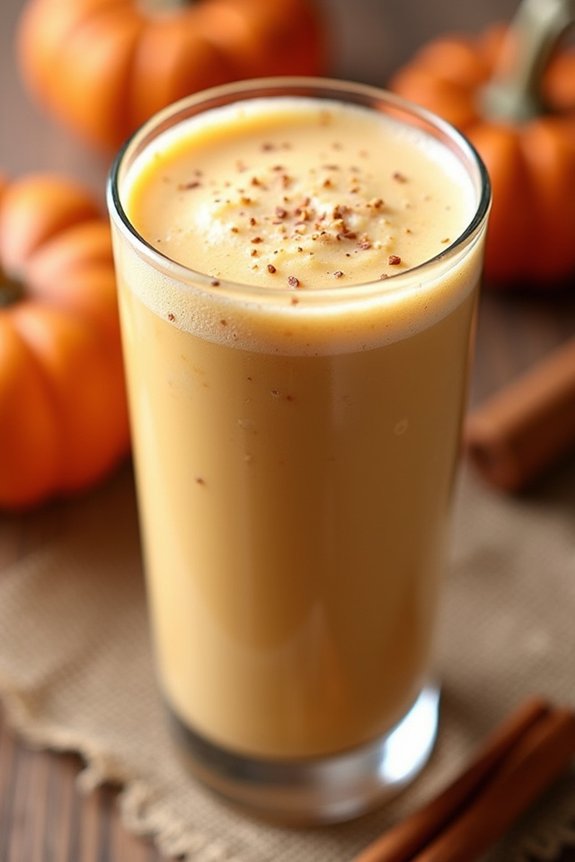 pumpkin spice protein shake