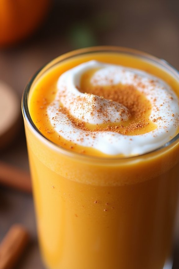 pumpkin spice protein shake