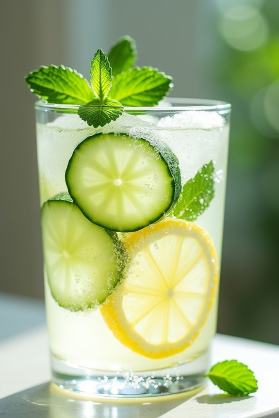refreshing cucumber lemonade recipe