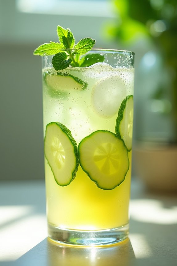 refreshing cucumber lemonade recipe