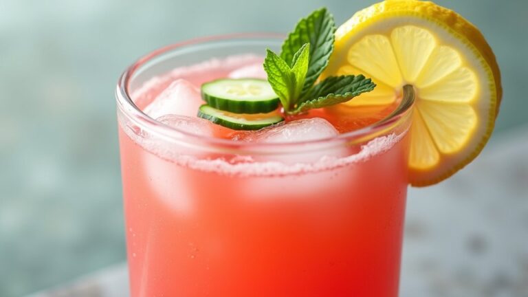 refreshing cucumber lemonade recipes
