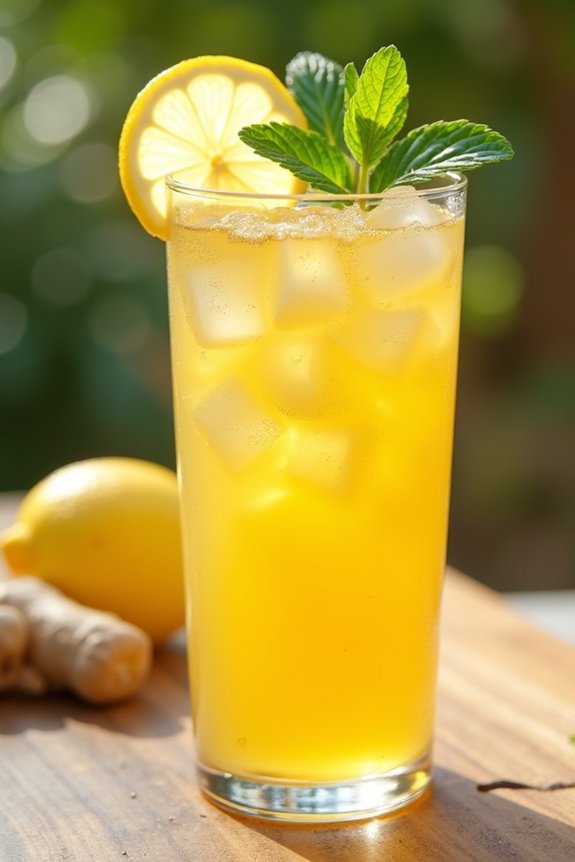 refreshing ginger lemonade recipe