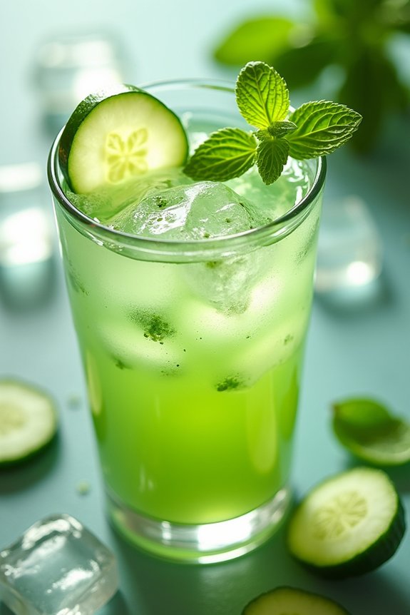 refreshing gut health drink