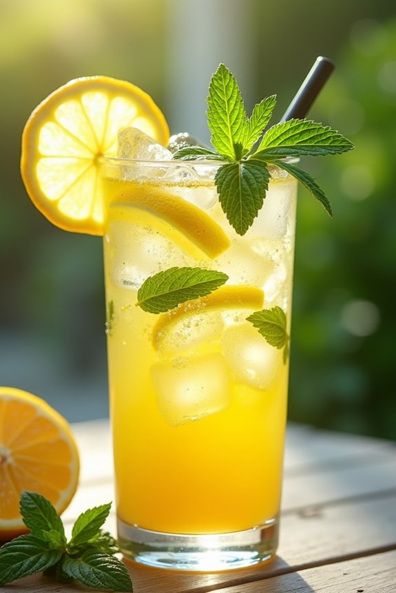 refreshing mint lemonade recipe