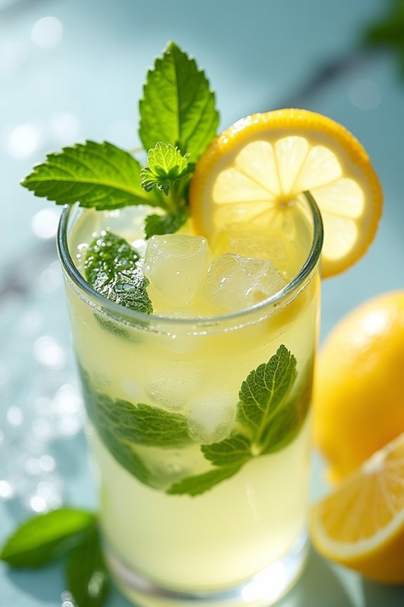 refreshing mint lemonade recipe