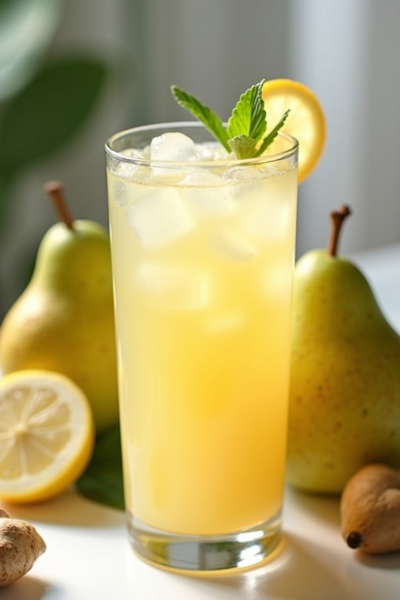 refreshing pear juice recipe