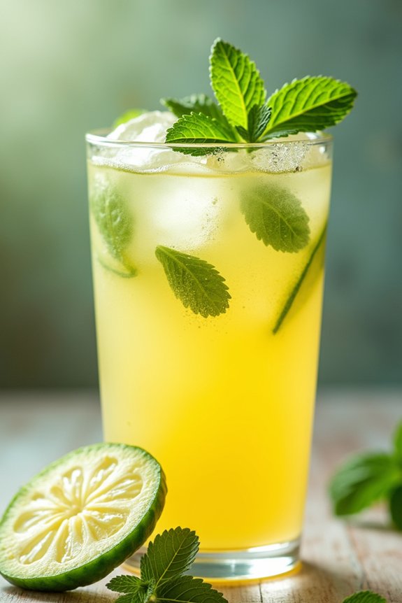 refreshing pineapple cucumber juice