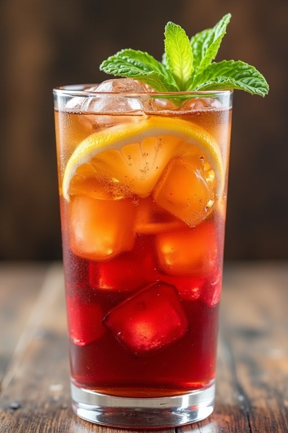 refreshing pomegranate iced tea recipe