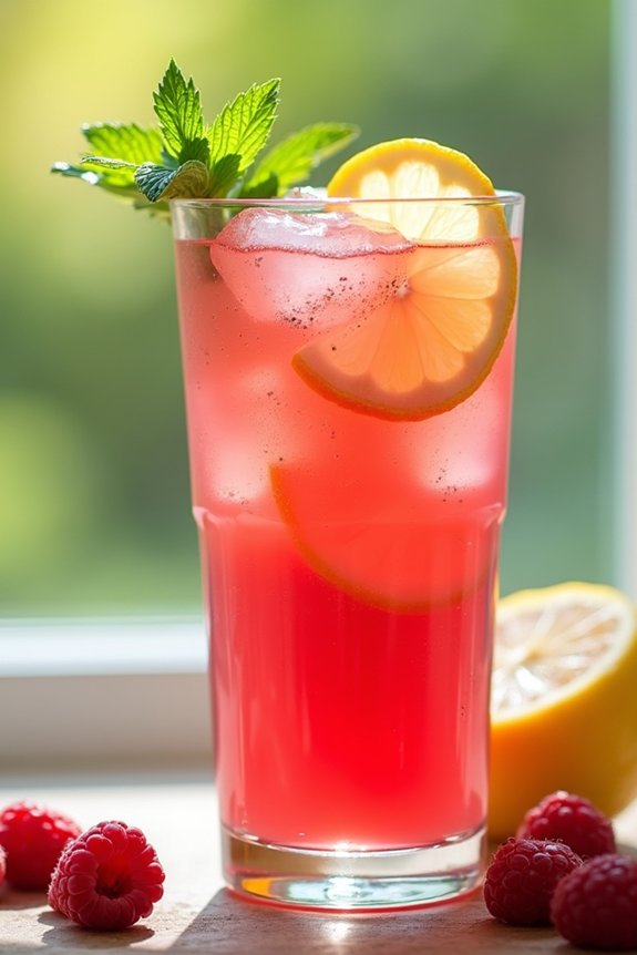 refreshing raspberry lemonade recipe