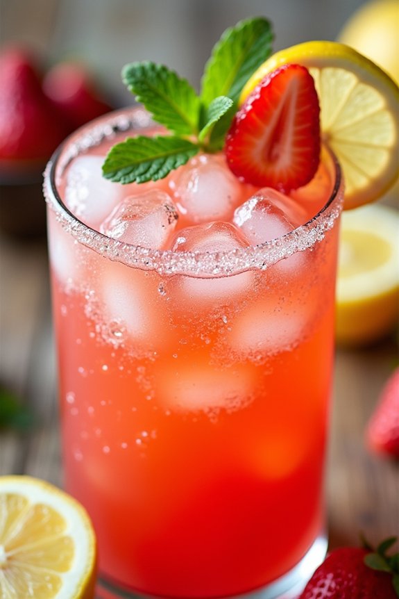 refreshing strawberry lemonade recipe