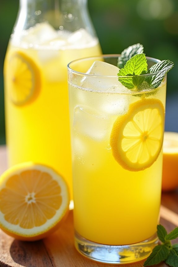 refreshing summer tart lemonade