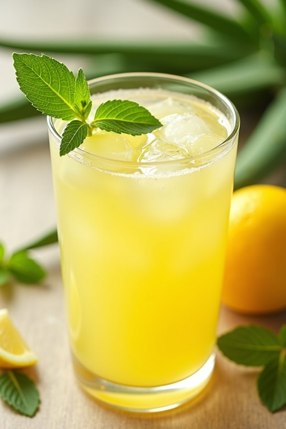 revitalizing aloe lemon juice