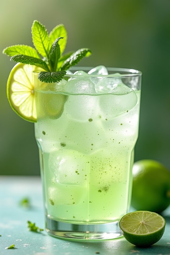 revitalizing celery coconut drink
