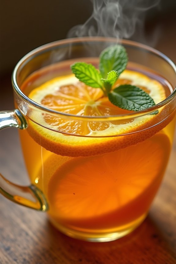 revitalizing citrus turmeric tea