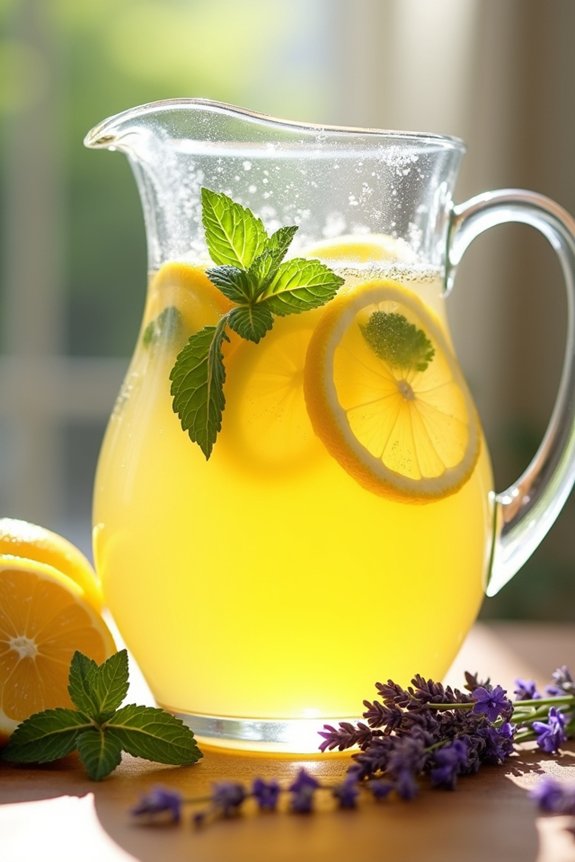 revitalizing floral lemonade recipe