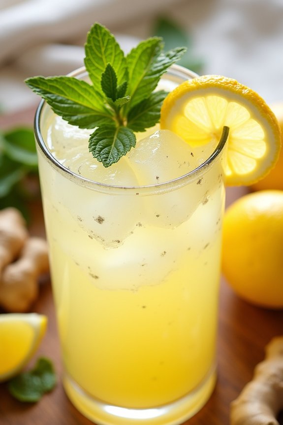 revitalizing ginger lemonade recipe