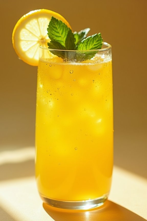 revitalizing ginger turmeric lemonade