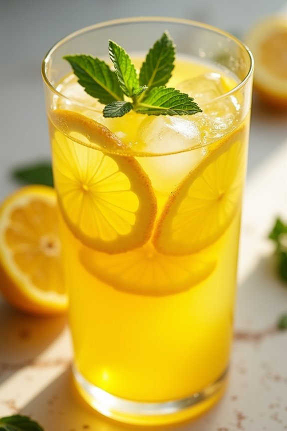 revitalizing ginger turmeric lemonade