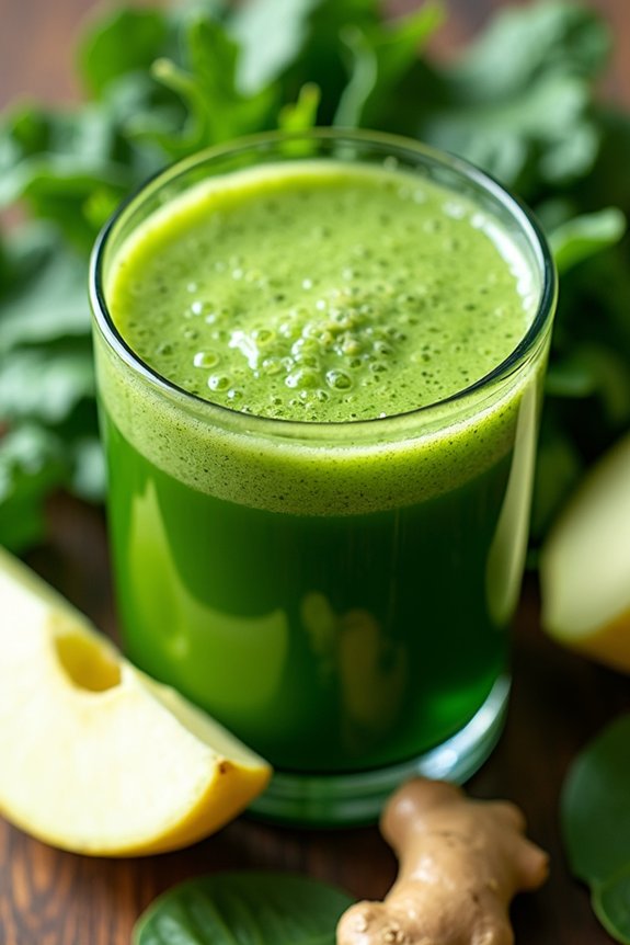 revitalizing green juice blend