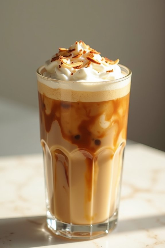 revitalizing low calorie iced coffee