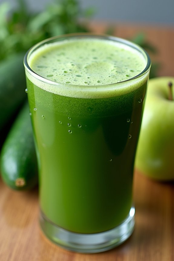 revitalizing nutrient rich detox juice