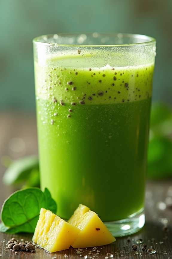 revitalizing tropical green juice