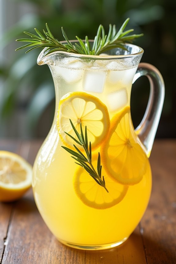 rosemary ginger lemonade recipe