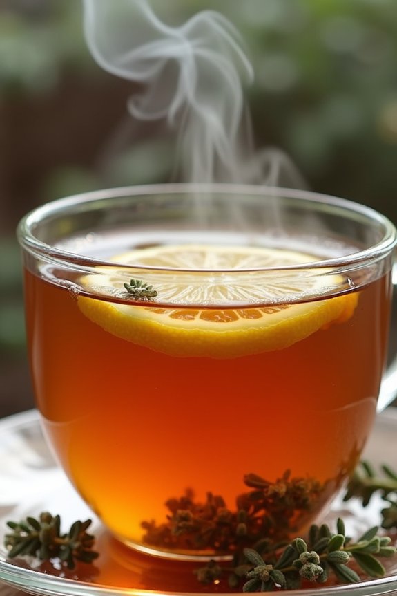 sage and thyme tea remedy