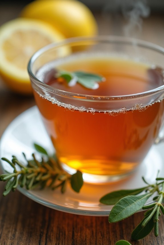 soothing herbal tea remedy