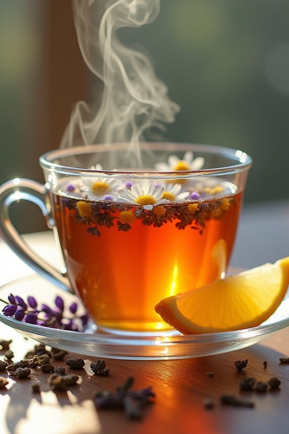 soothing nighttime herbal tea