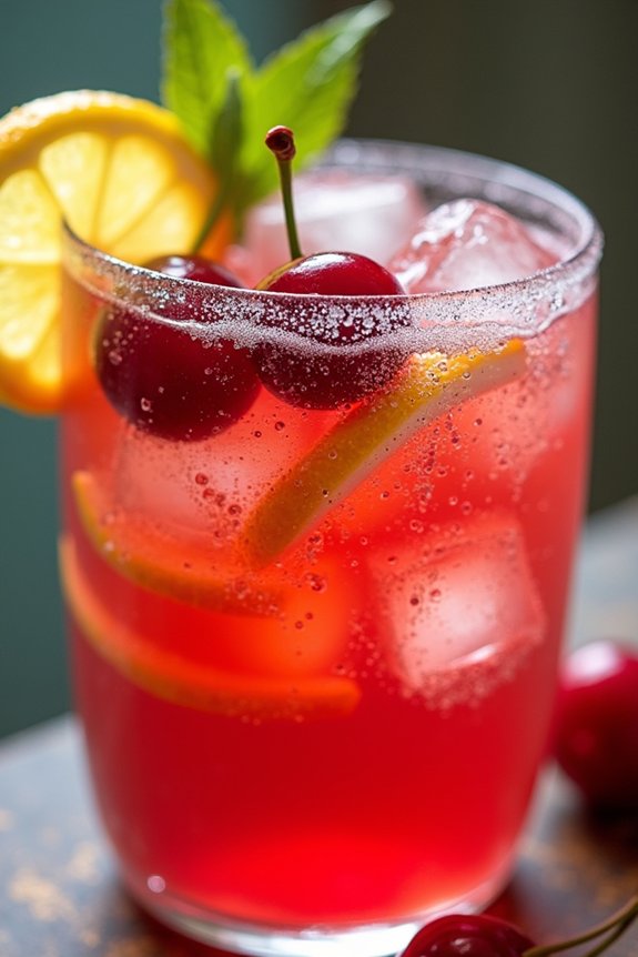 sparkling cherry lemonade recipe