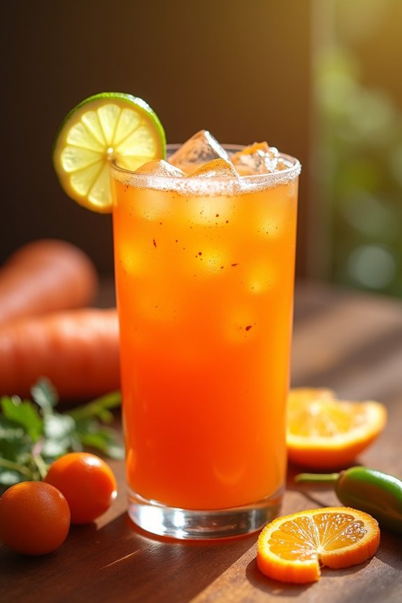 spicy carrot juice recipe