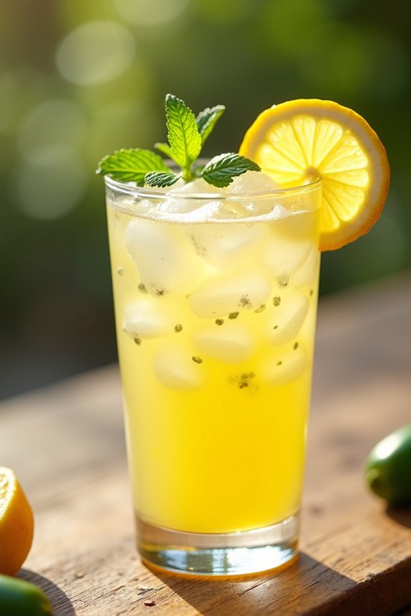 spicy creamy lemonade delight