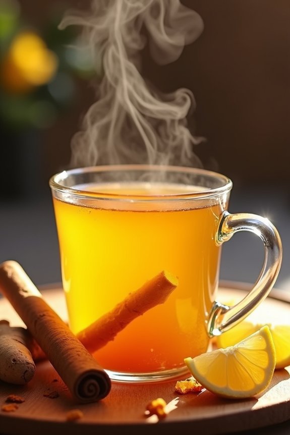spicy ginger turmeric tea recipe