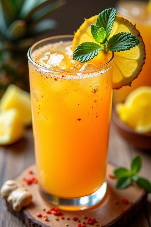 spicy metabolism boosting juice