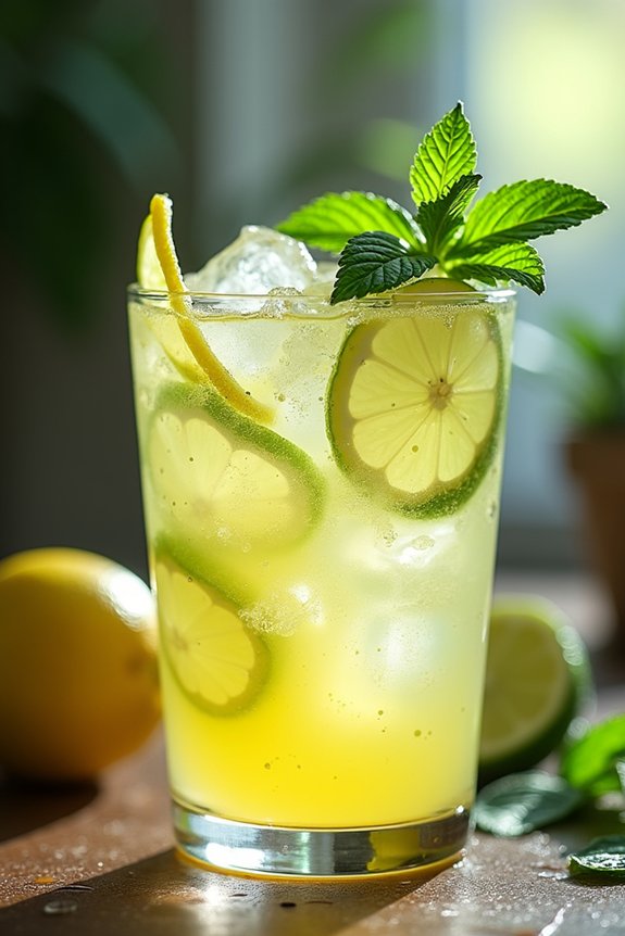 spicy refreshing summer beverage