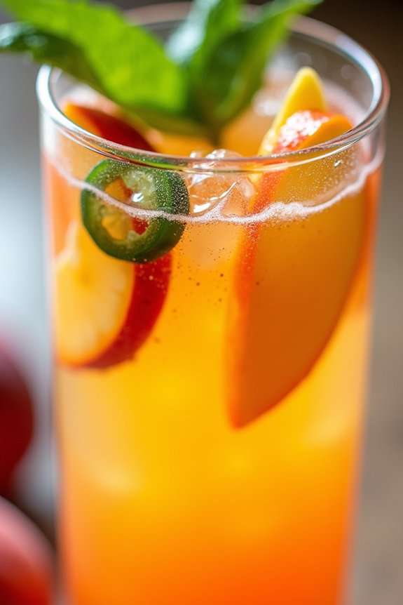 spicy sweet summer refreshment
