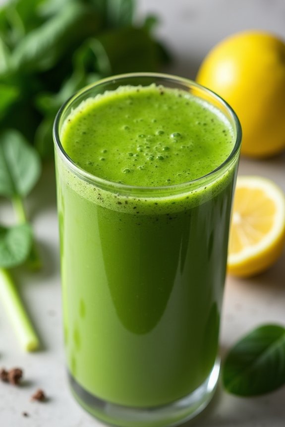 spinach celery juice cleanse