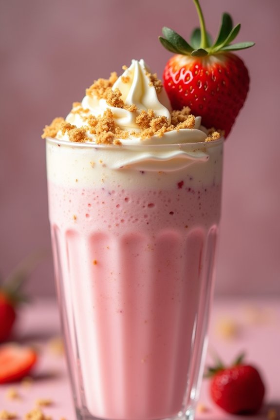 strawberry cheesecake shake recipe
