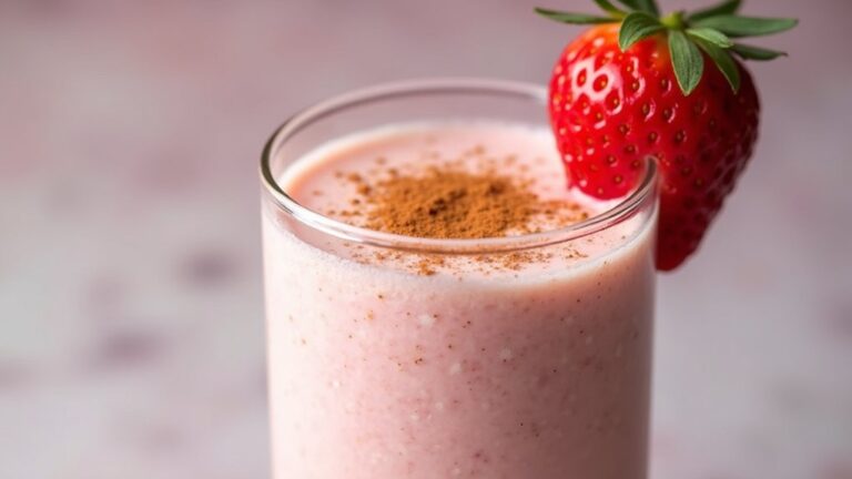 strawberry protein shake recipes