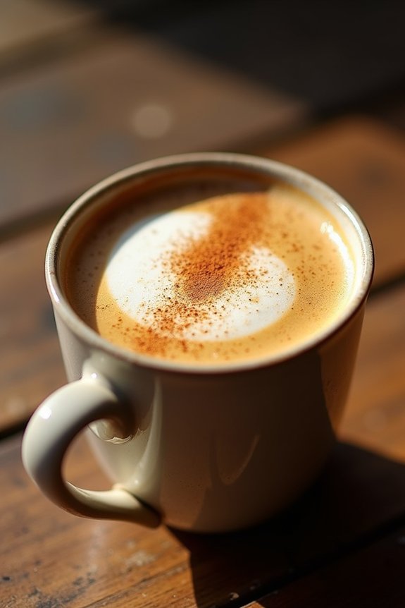 sweet creamy oat coffee