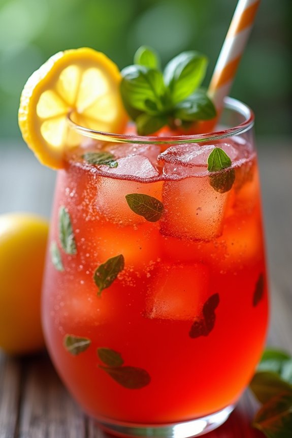 tangy herbal tomato juice