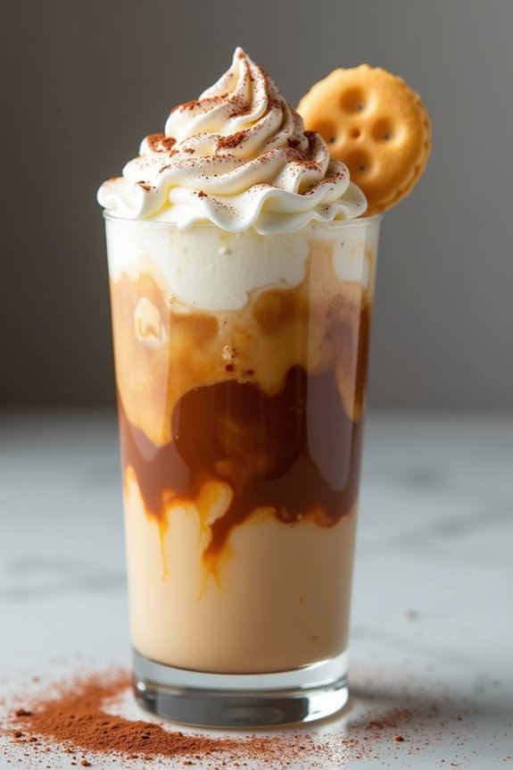 tiramisu flavored iced coffee delight