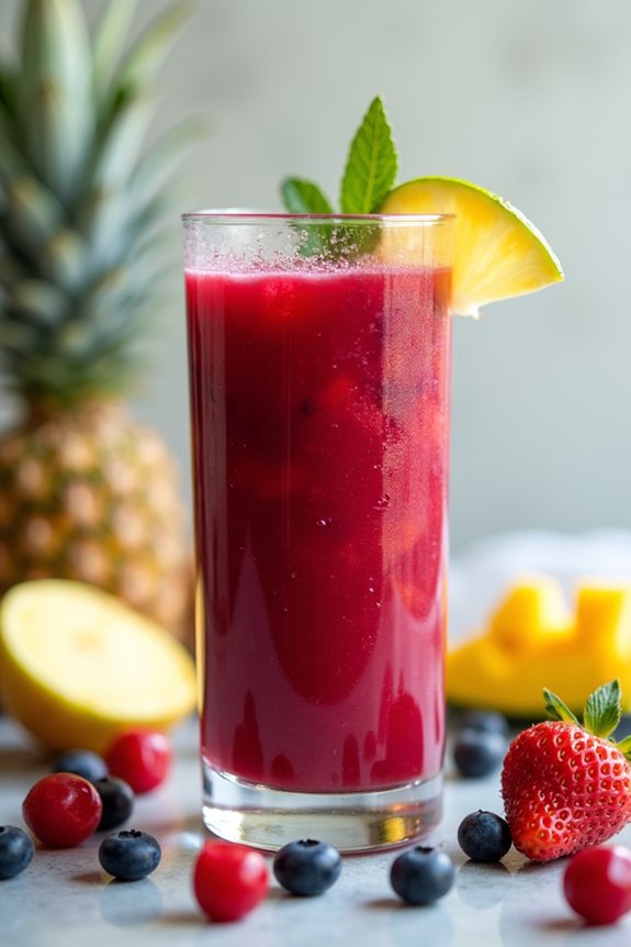 tropical berry juice recipe