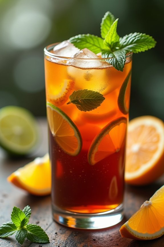 tropical citrus cold brew