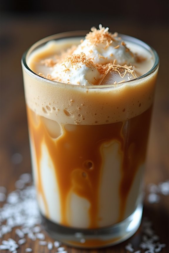 tropical creamy coffee delight