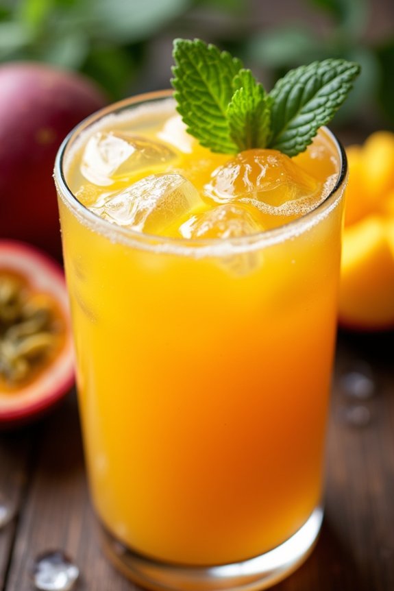 tropical fruit drink recipe